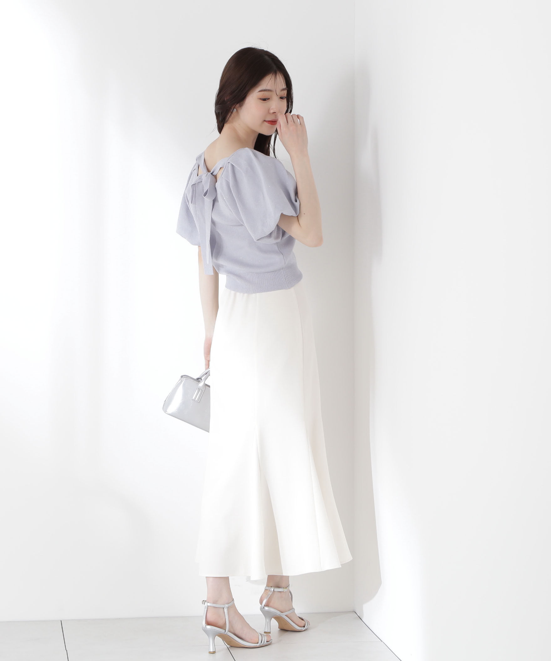 PROPORTION BODY DRESSING「バックリボンスパンコールニット」|ニット・セーター|