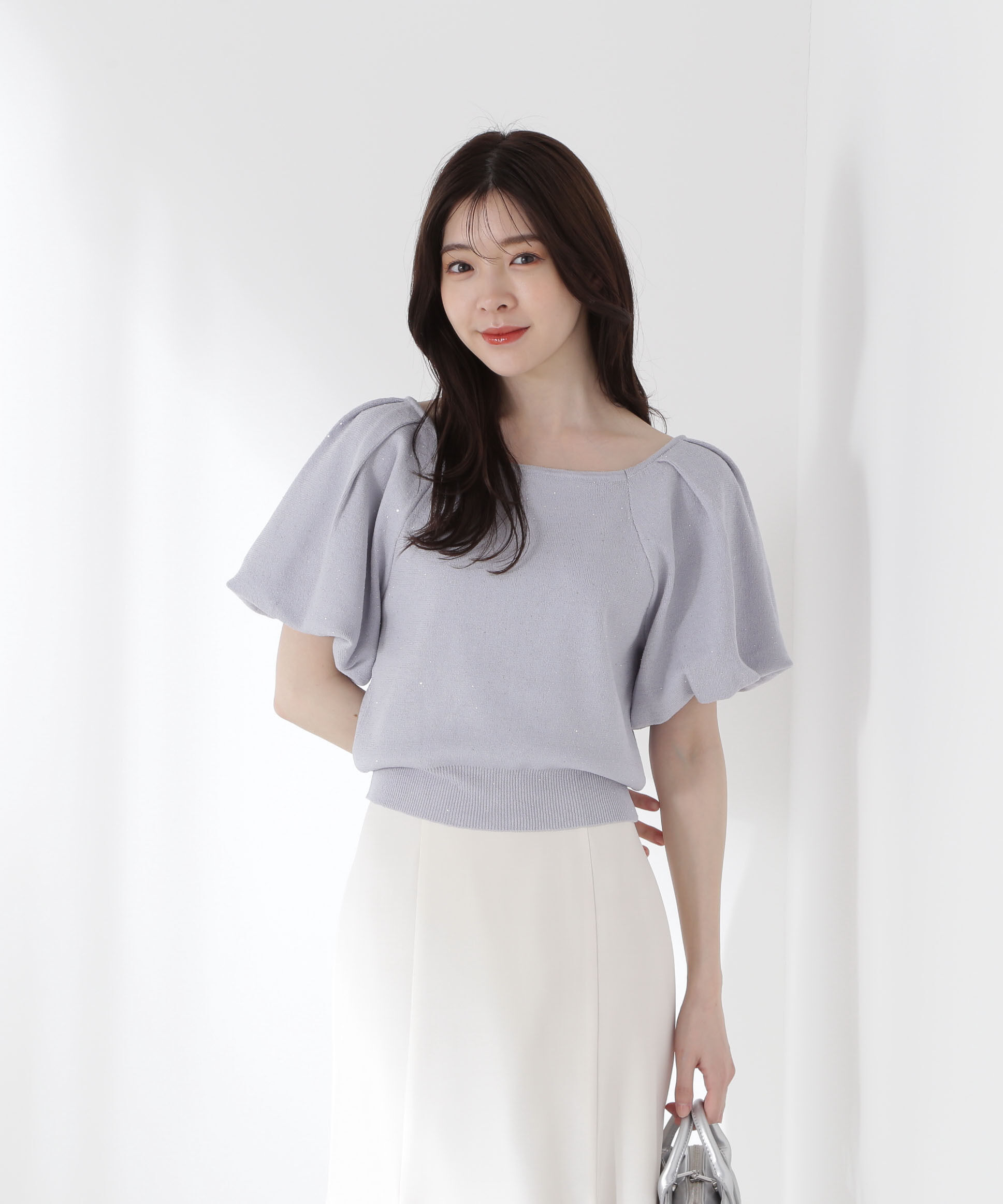 PROPORTION BODY DRESSING「バックリボンスパンコールニット」|ニット・セーター|