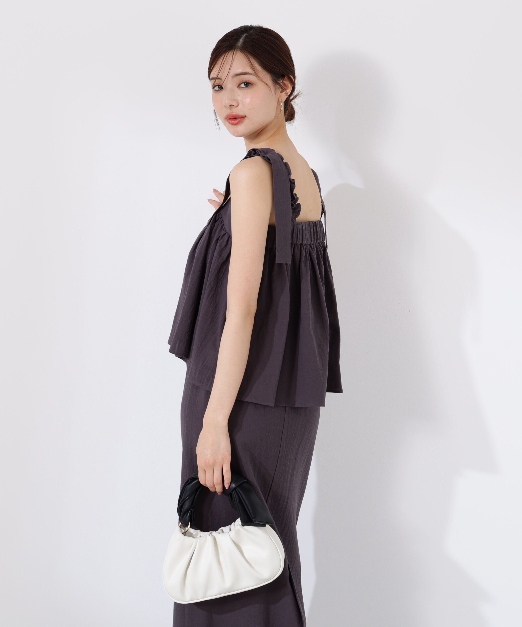 PROPORTION BODY DRESSING「《EDIT COLOGNE》リボンキャミセットアップ」|ワンピース|