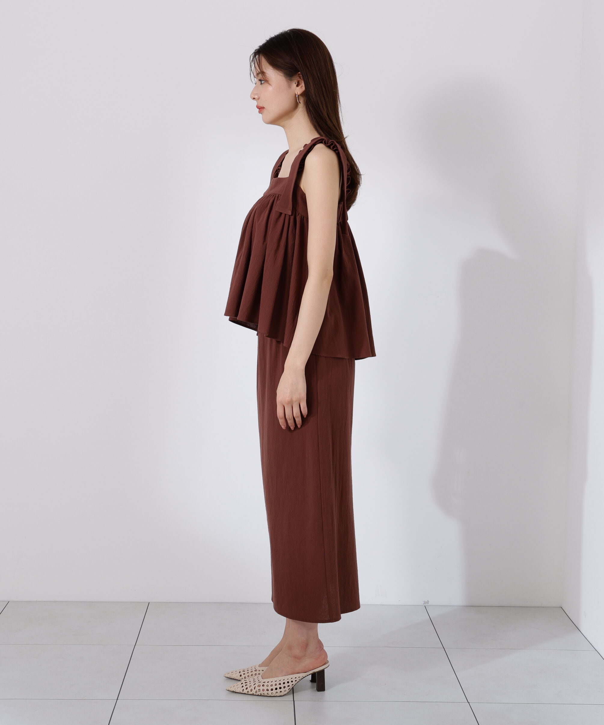 PROPORTION BODY DRESSING「《EDIT COLOGNE》リボンキャミセットアップ」|ワンピース|