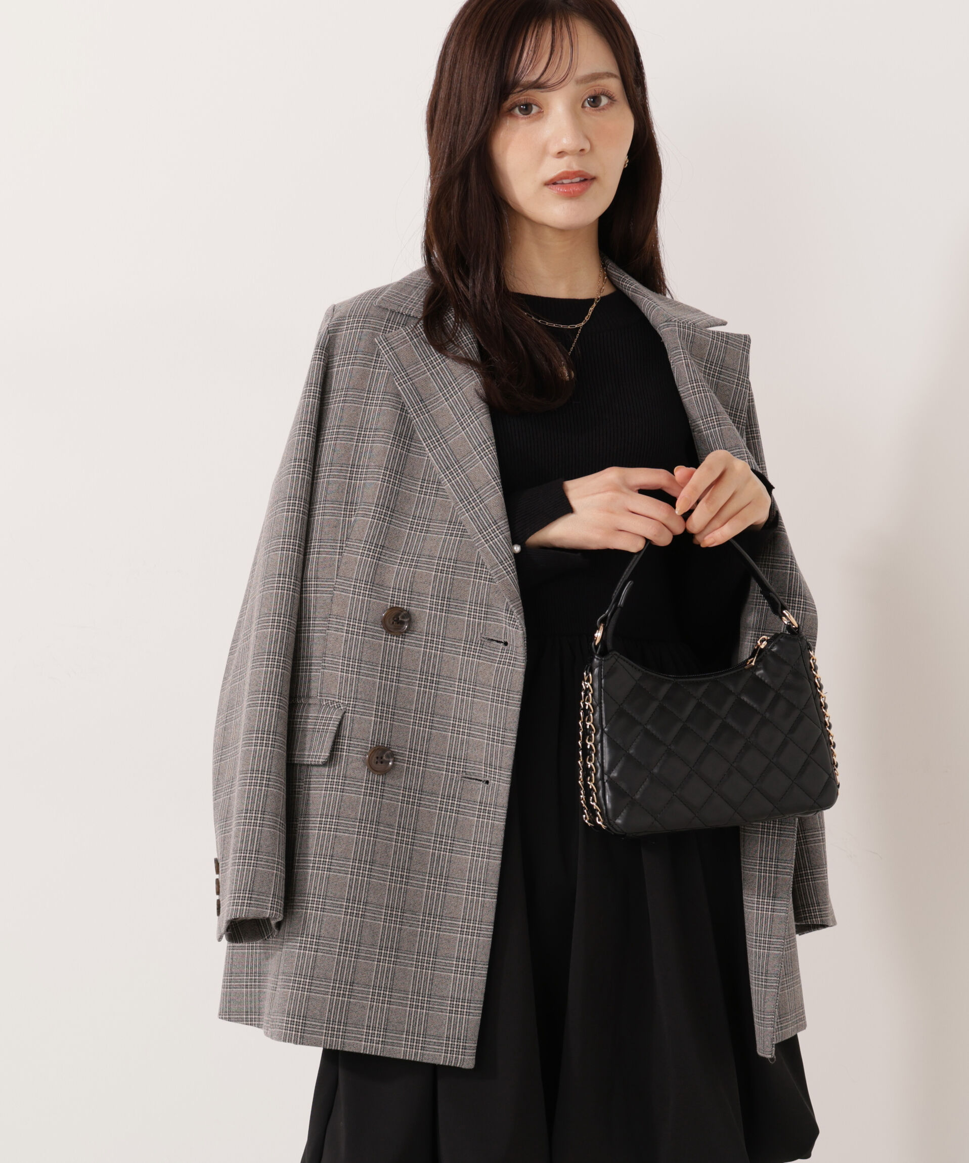 PROPORTION BODY DRESSING「ダブルブレストジャケット 25AW」|その他|ベージュ