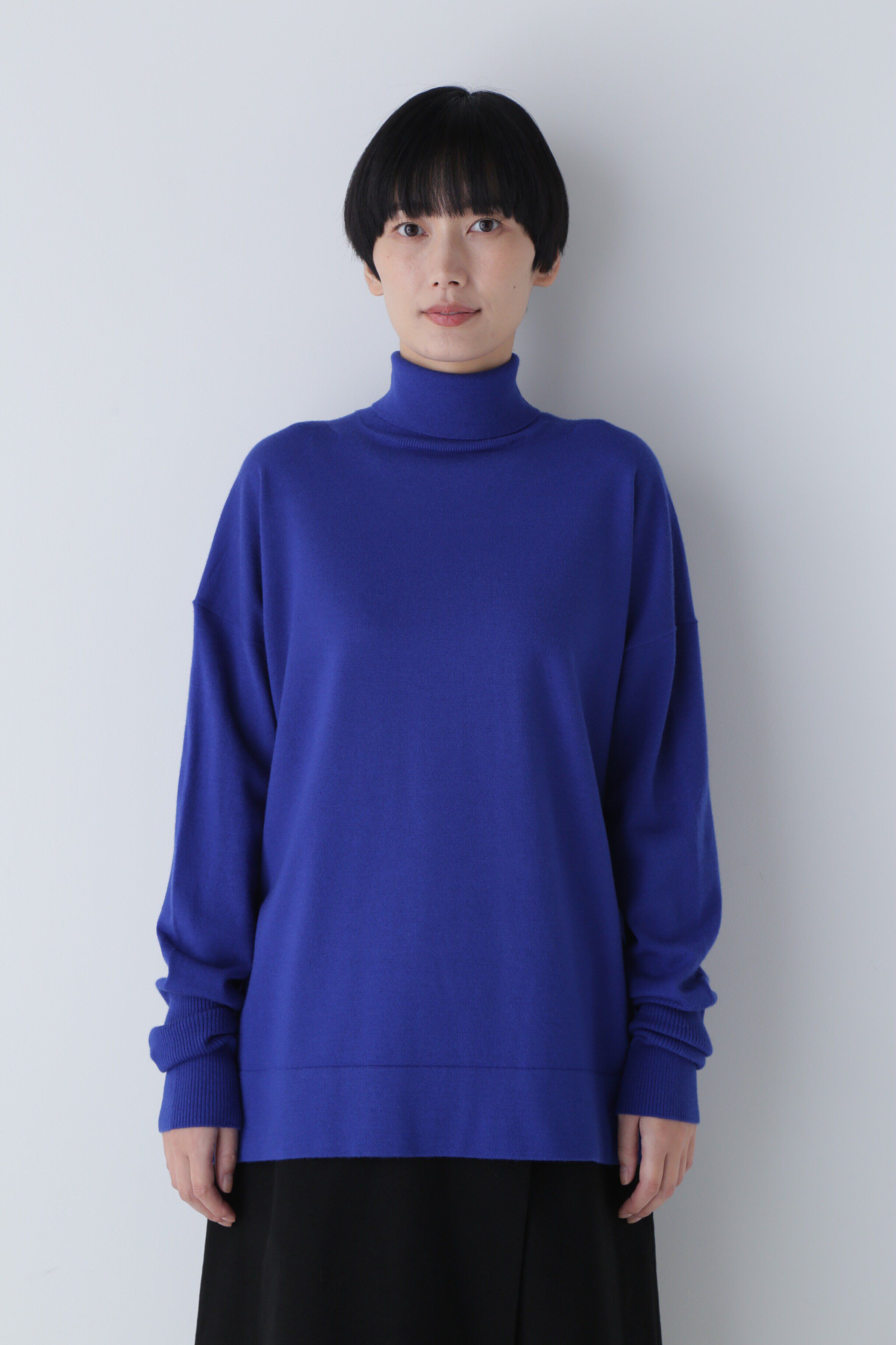  「◆ハイゲージプレーティングタートルネックニット」|ニット・セーター|