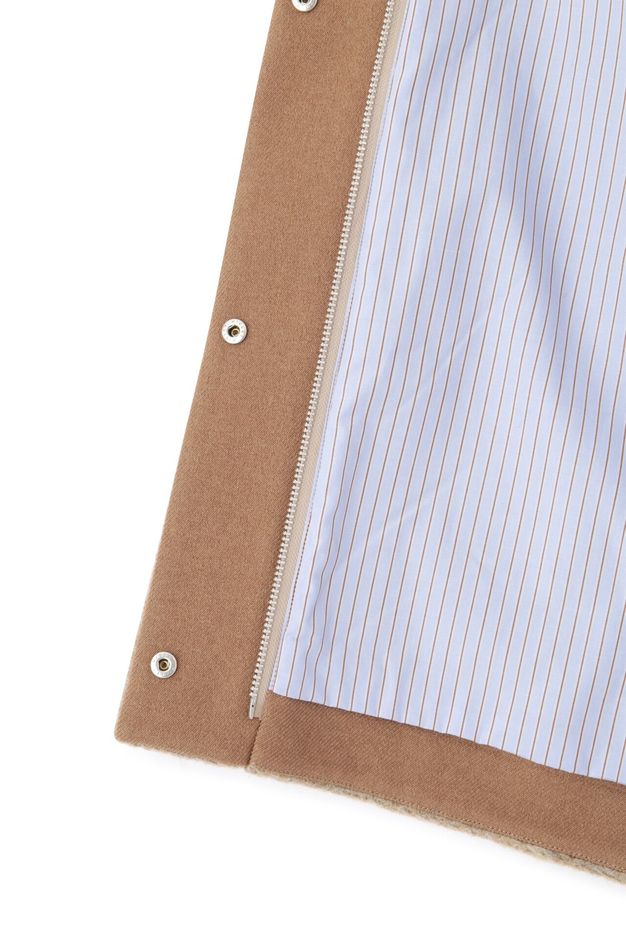  「◆スライバーフードブルゾン」|ブルゾン・スタジャン|