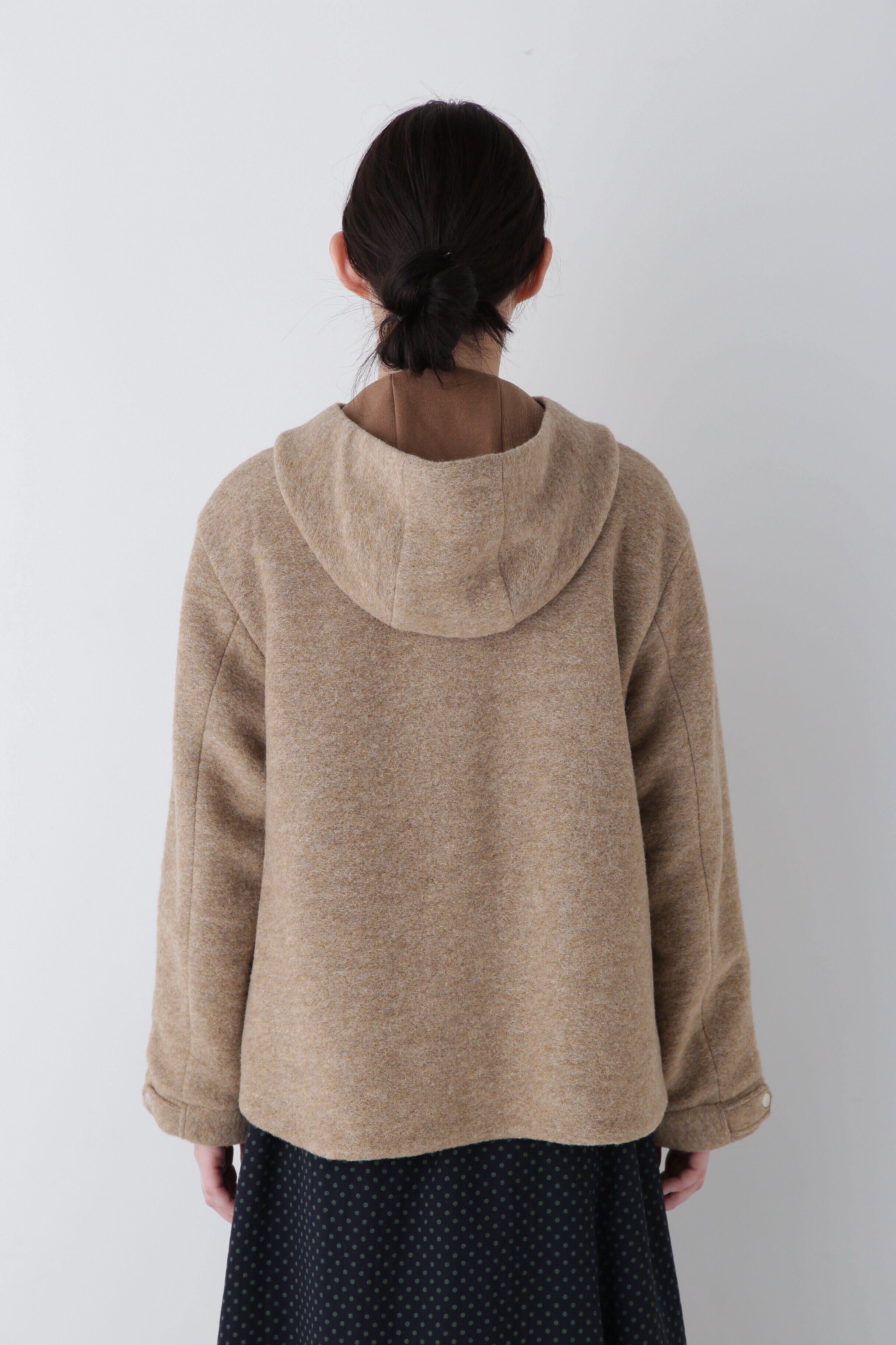  「◆スライバーフードブルゾン」|ブルゾン・スタジャン|