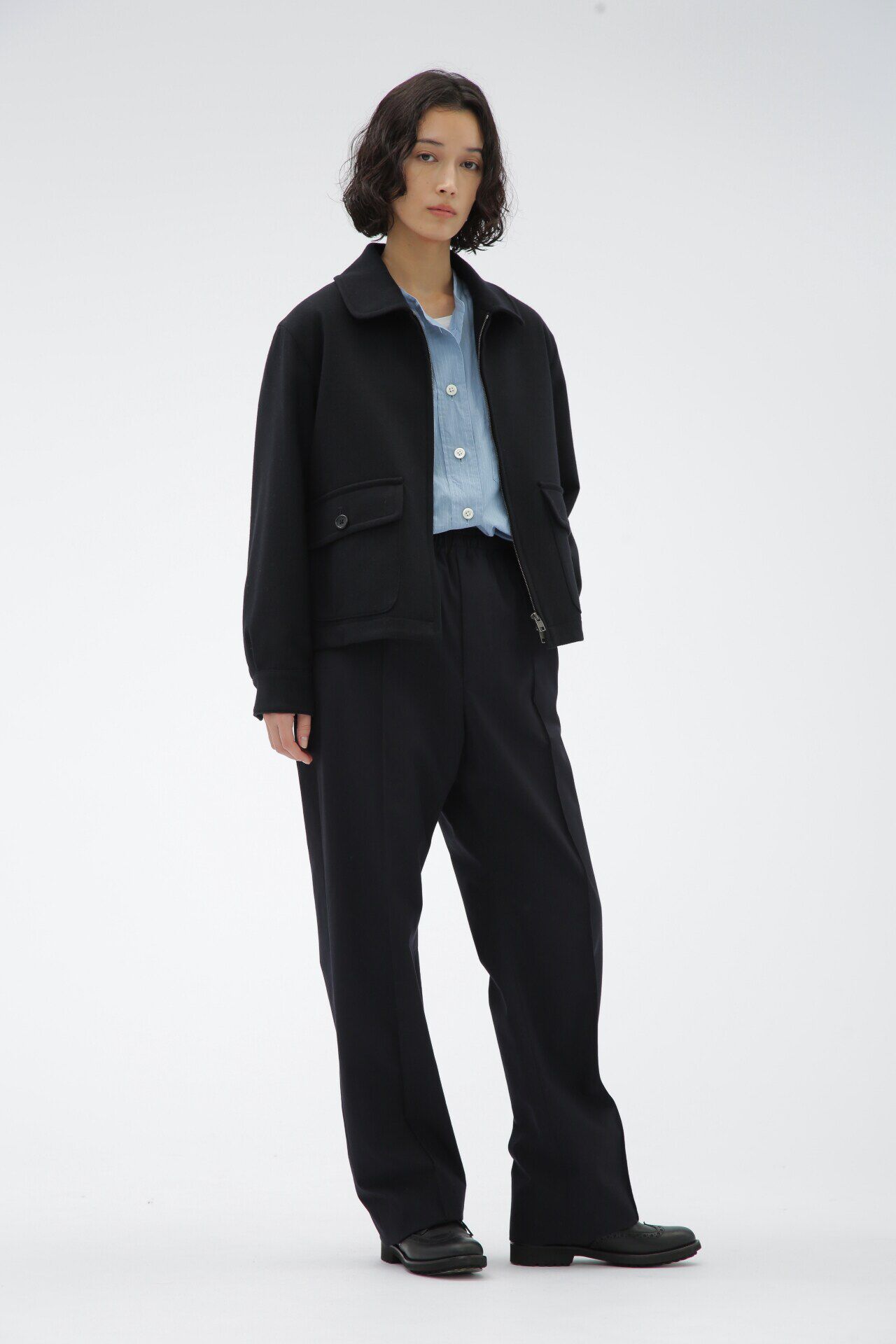  「LIGHT FLANNEL」|ブルゾン・スタジャン|