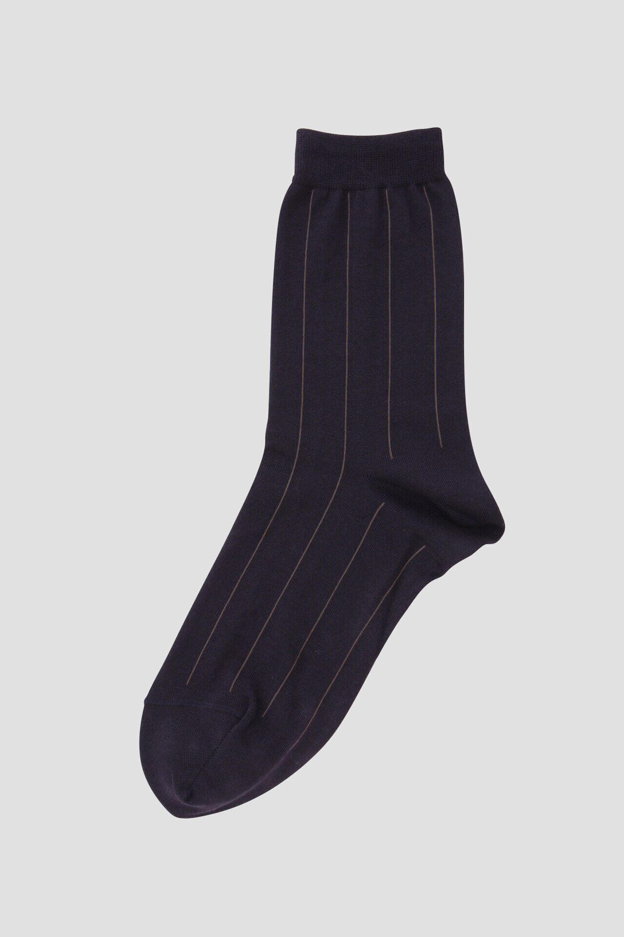 「PINSTRIPE SOCKS」|ソックス|NAVY