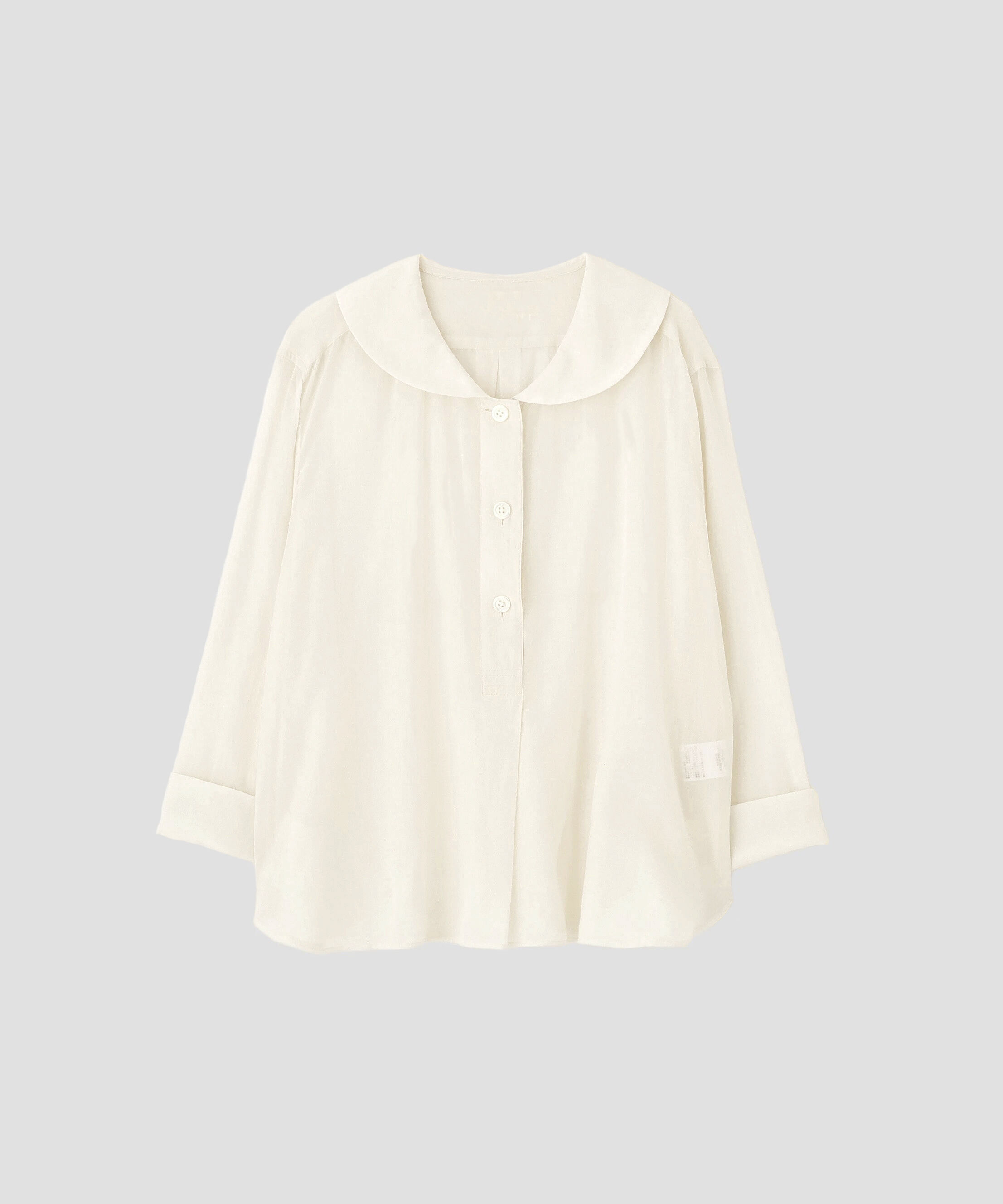  「COTTON SILK CHIFFON SHIRT」|シャツ・ブラウス|