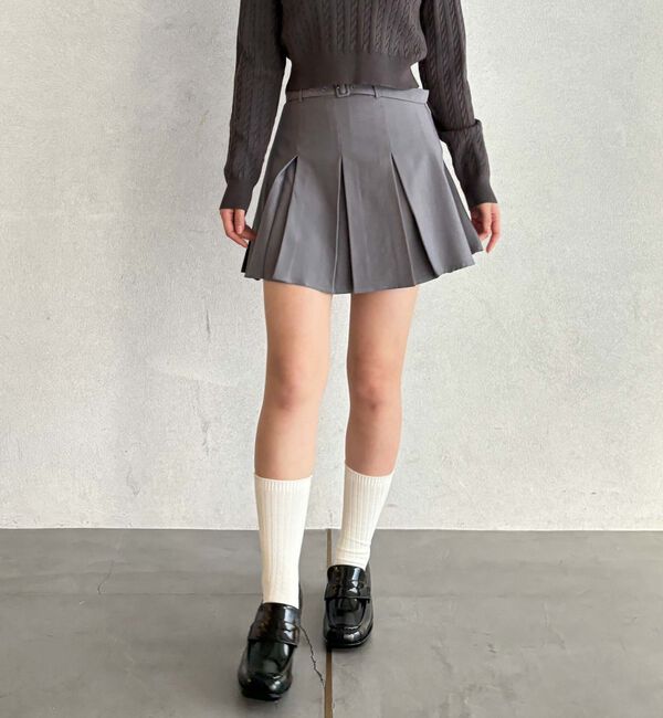 archives「ＢＯＸプリーツミニスカート」|スカート|