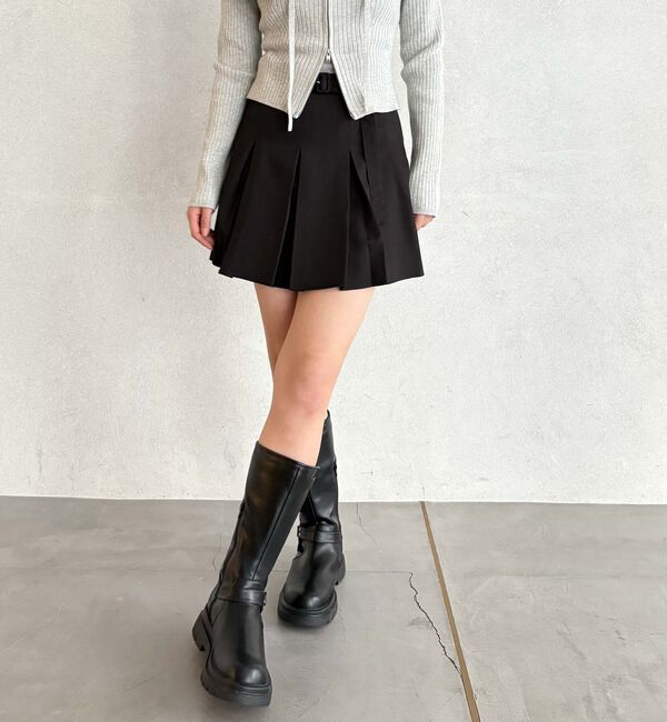 archives「ＢＯＸプリーツミニスカート」|スカート|