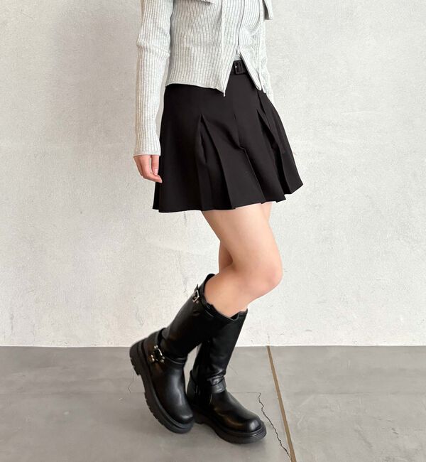 archives「ＢＯＸプリーツミニスカート」|スカート|