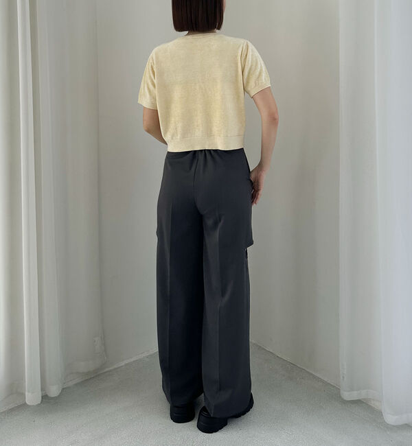 archives「ハーフスリーブ金ボタンニットカーディガン」|カーディガン|