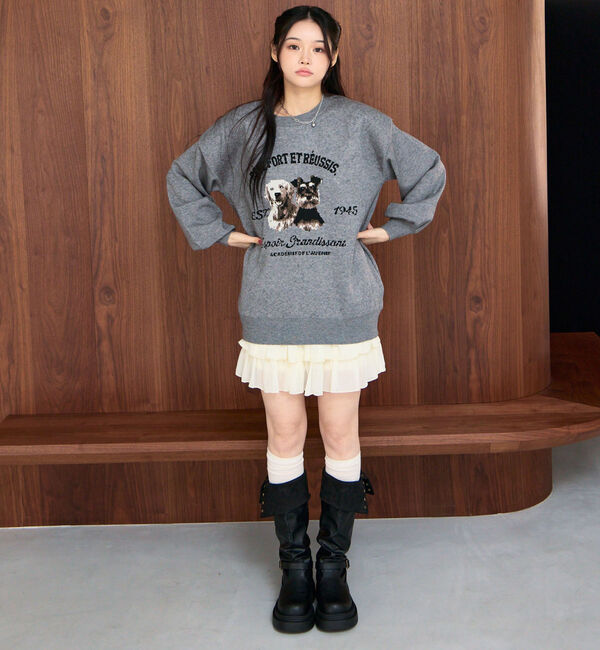 archives「イヌＪＱミドルニットプルオーバー」|ニット・セーター|