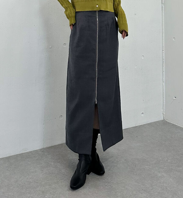archives「Ｆｚｉｐロングタイトスカート」|スカート|
