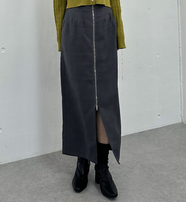 archives「Ｆｚｉｐロングタイトスカート」|スカート|