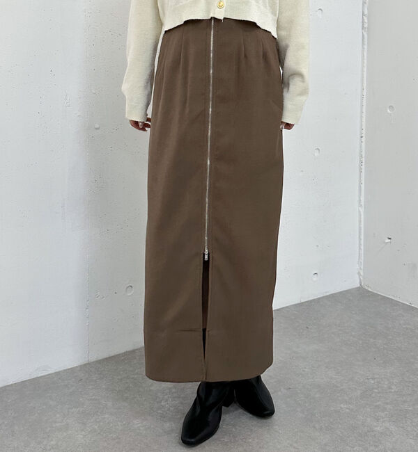 archives「Ｆｚｉｐロングタイトスカート」|スカート|