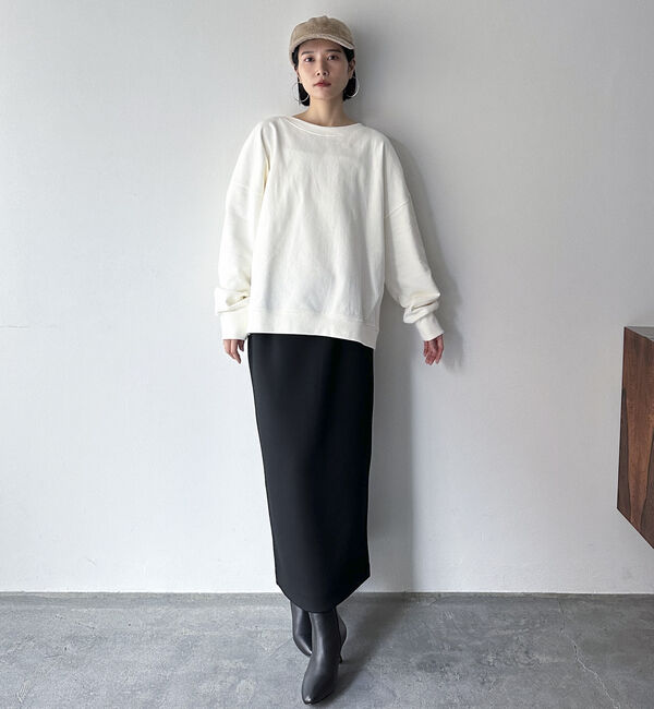 Doux archives「ＵＳコットンボートネックスウェット」|Tシャツ・カットソー|