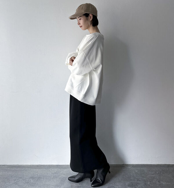 Doux archives「ＵＳコットンボートネックスウェット」|Tシャツ・カットソー|