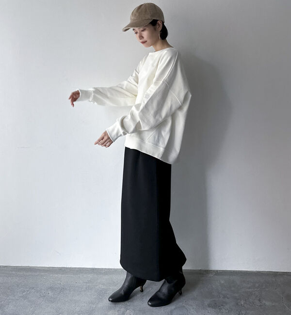 Doux archives「ＵＳコットンボートネックスウェット」|Tシャツ・カットソー|