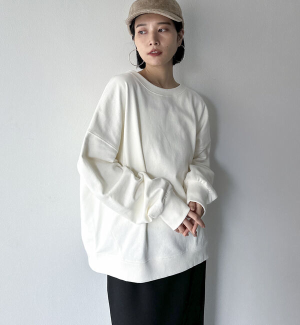 Doux archives「ＵＳコットンボートネックスウェット」|Tシャツ・カットソー|