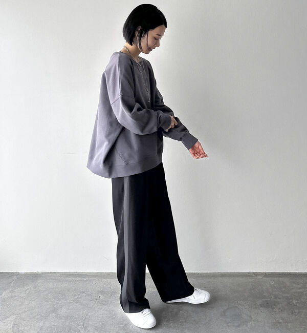 Doux archives「ＵＳコットンボートネックスウェット」|Tシャツ・カットソー|