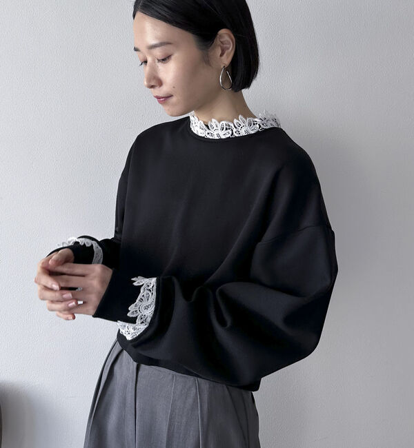 Doux archives「【ＹＯＬＯ】ＬａｃｅＳｗｅａｔ」|Tシャツ・カットソー|