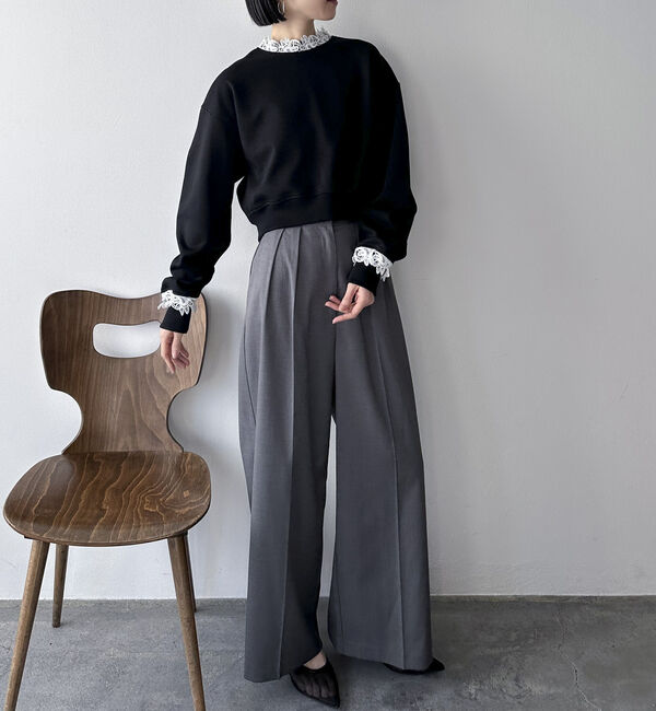 Doux archives「【ＹＯＬＯ】ＬａｃｅＳｗｅａｔ」|Tシャツ・カットソー|