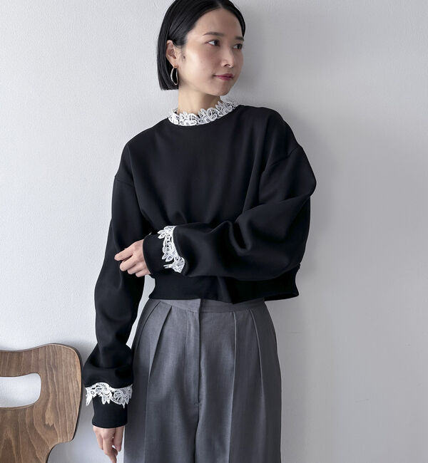 Doux archives「【ＹＯＬＯ】ＬａｃｅＳｗｅａｔ」|Tシャツ・カットソー|