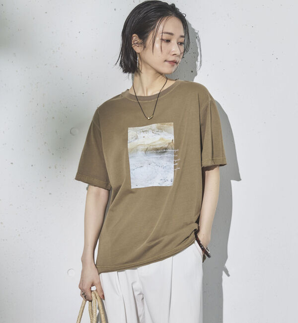 Doux archives「ピグメント転写Ｔｅｅ」|Tシャツ・カットソー|CAMEL