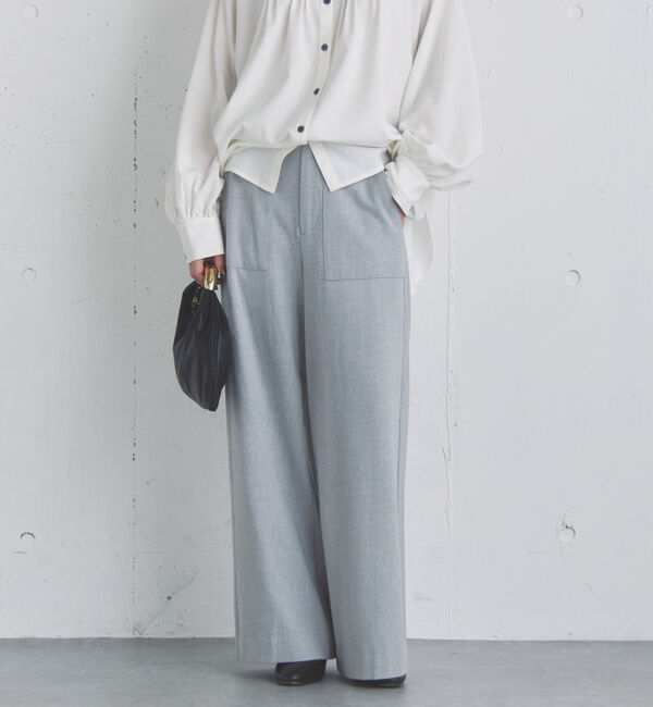 Doux archives「ソフトフランネルベイカーパンツ」|チノ|