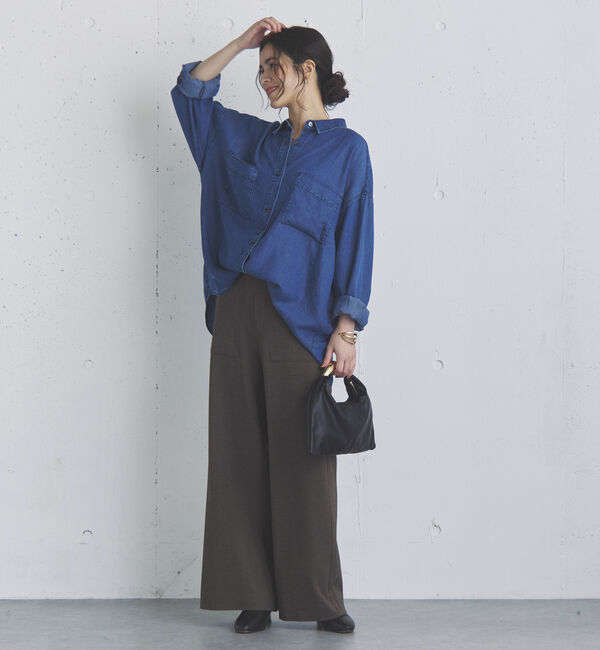 Doux archives「ソフトフランネルベイカーパンツ」|チノ|