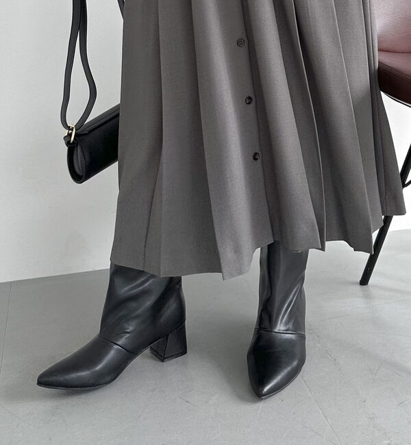 Doux archives「＇ワイドシャフトミドルブーツ＇」|その他|