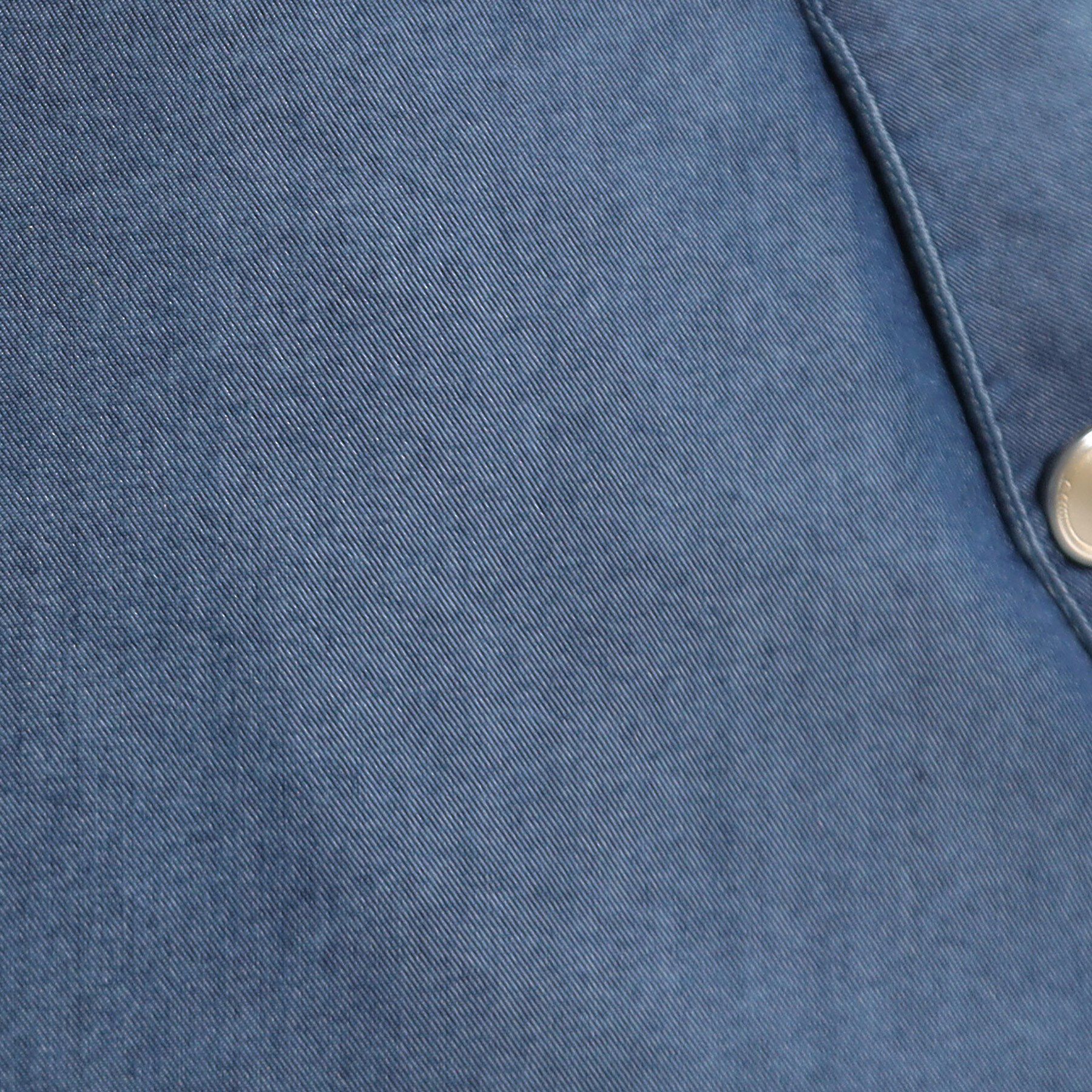 SHOO･LA･RUE「【洗える/S-LL/ひんやり】金ボタンがアクセント　大人のデニムガウチョパンツ」|デニム|