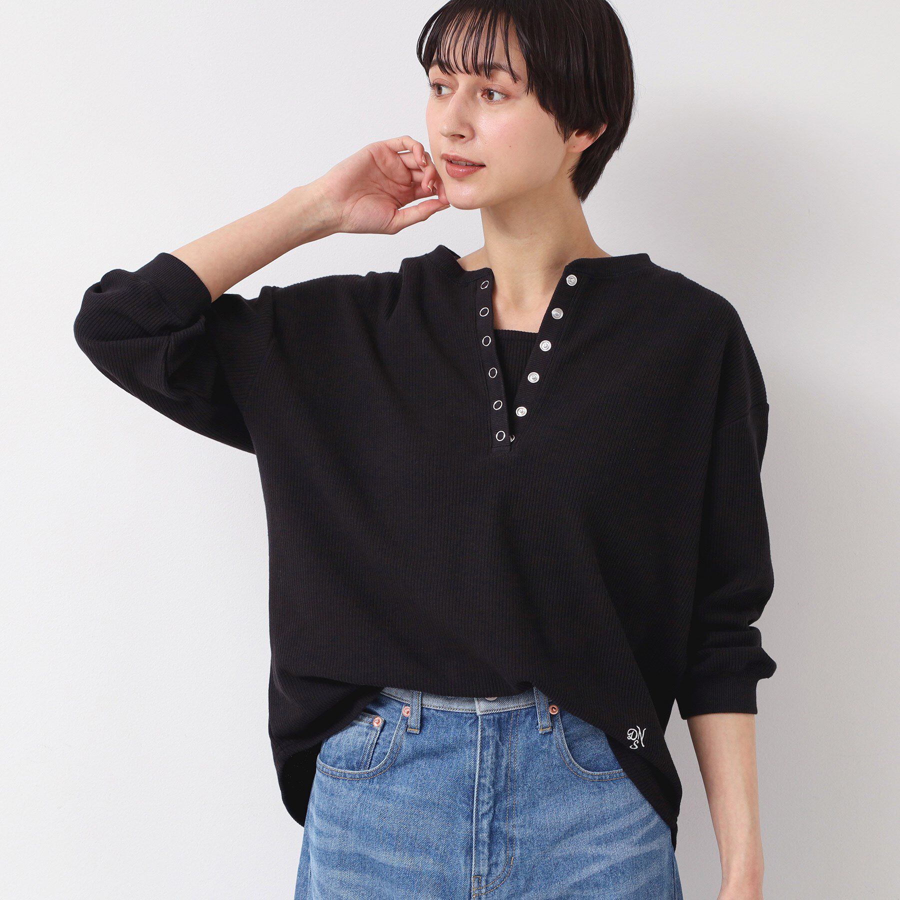 Dessin「【洗える】スクエアタンク」|キャミソール|