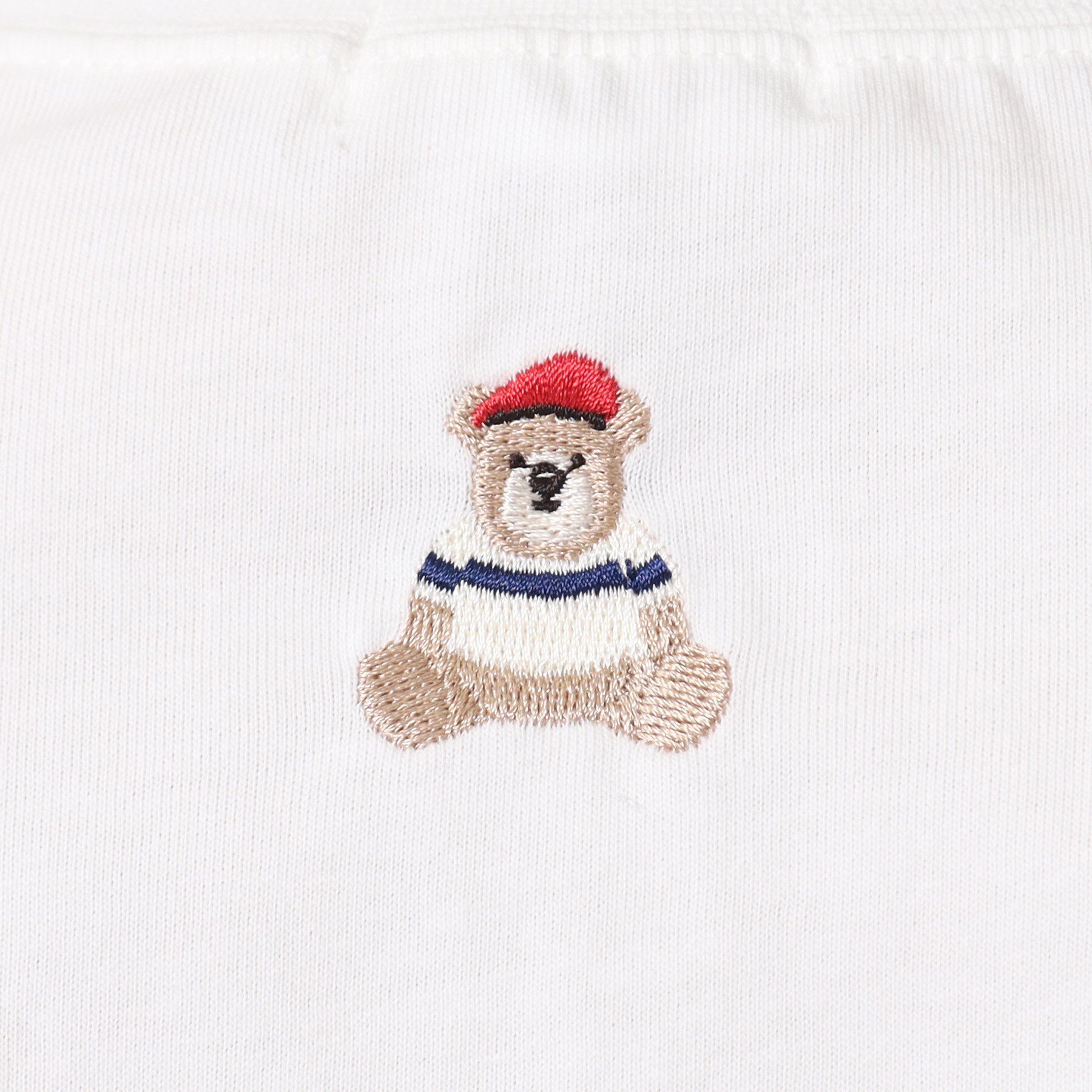 Dessin「【洗える】ワンポイント刺繍入りTシャツ」|Tシャツ・カットソー|