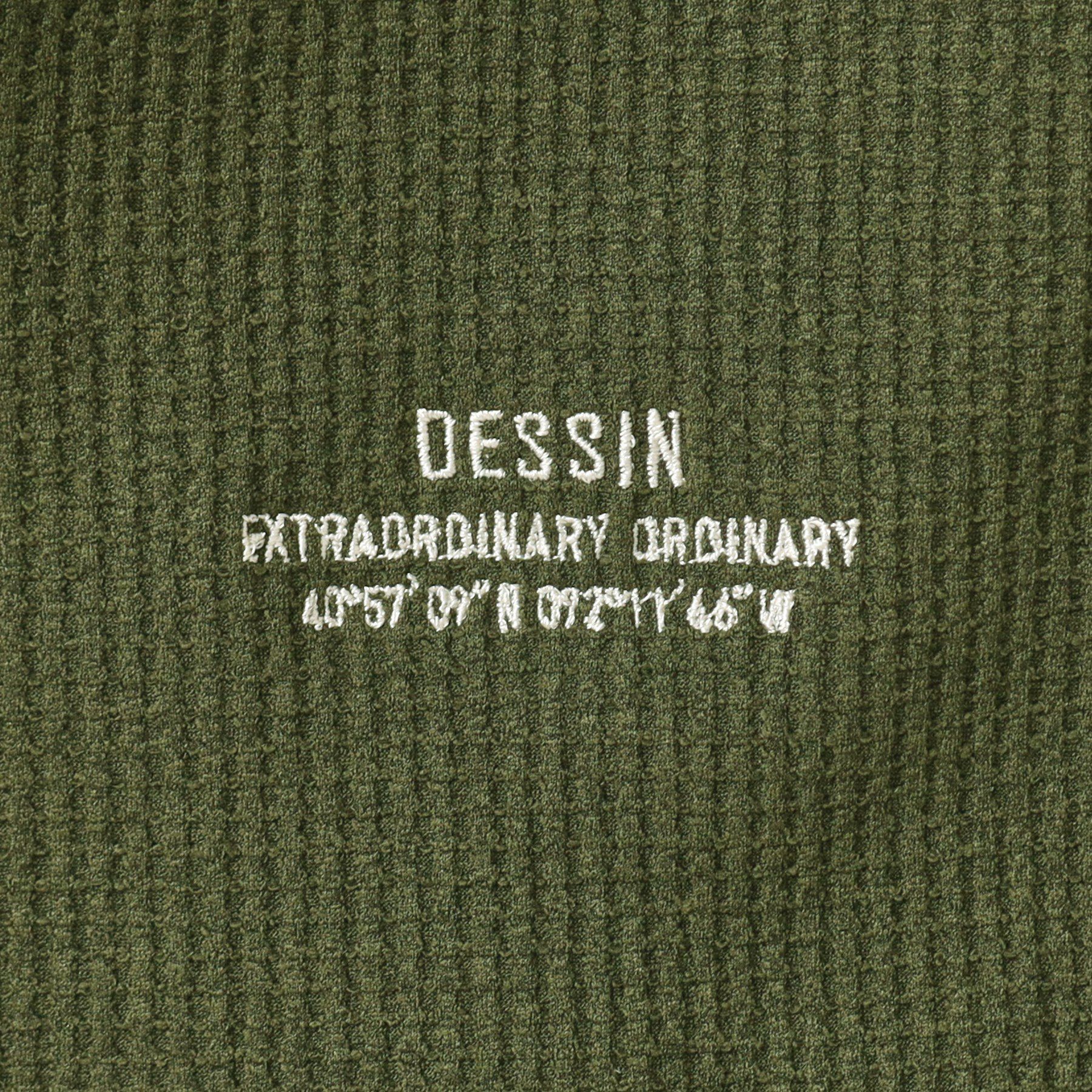 Dessin「【洗える】ワッフルオーバーTシャツ」|Tシャツ・カットソー|