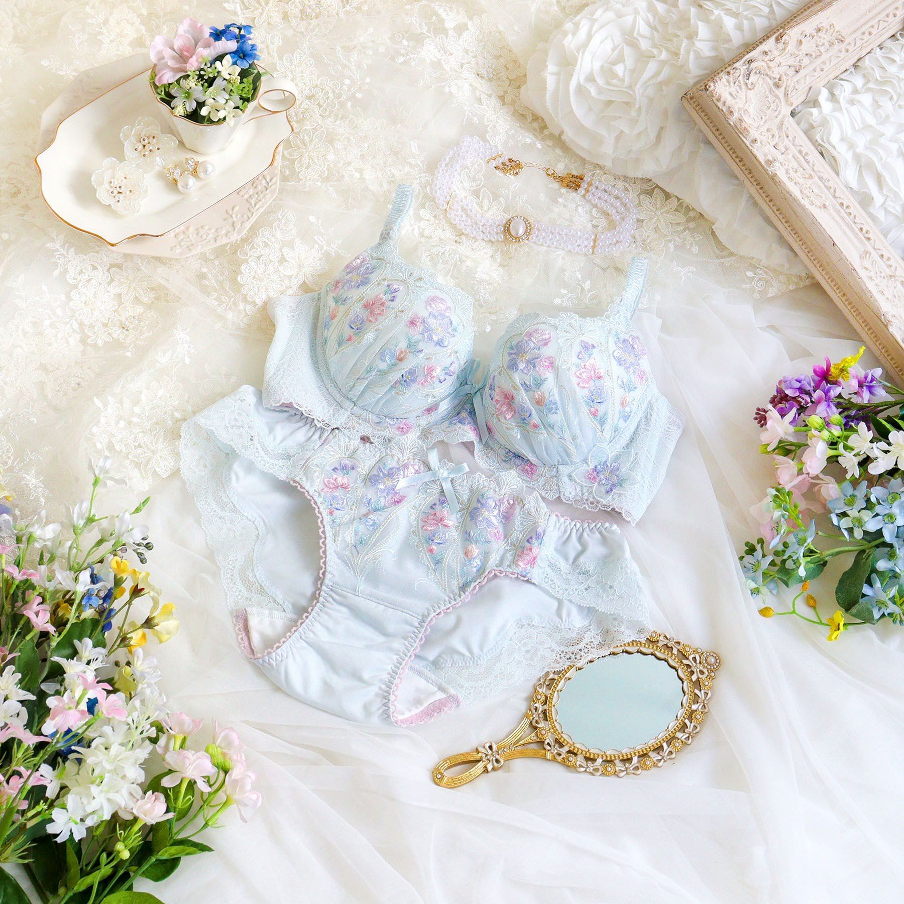 Risa Magli「フロリタ サニタリーショーツ」|インナー|