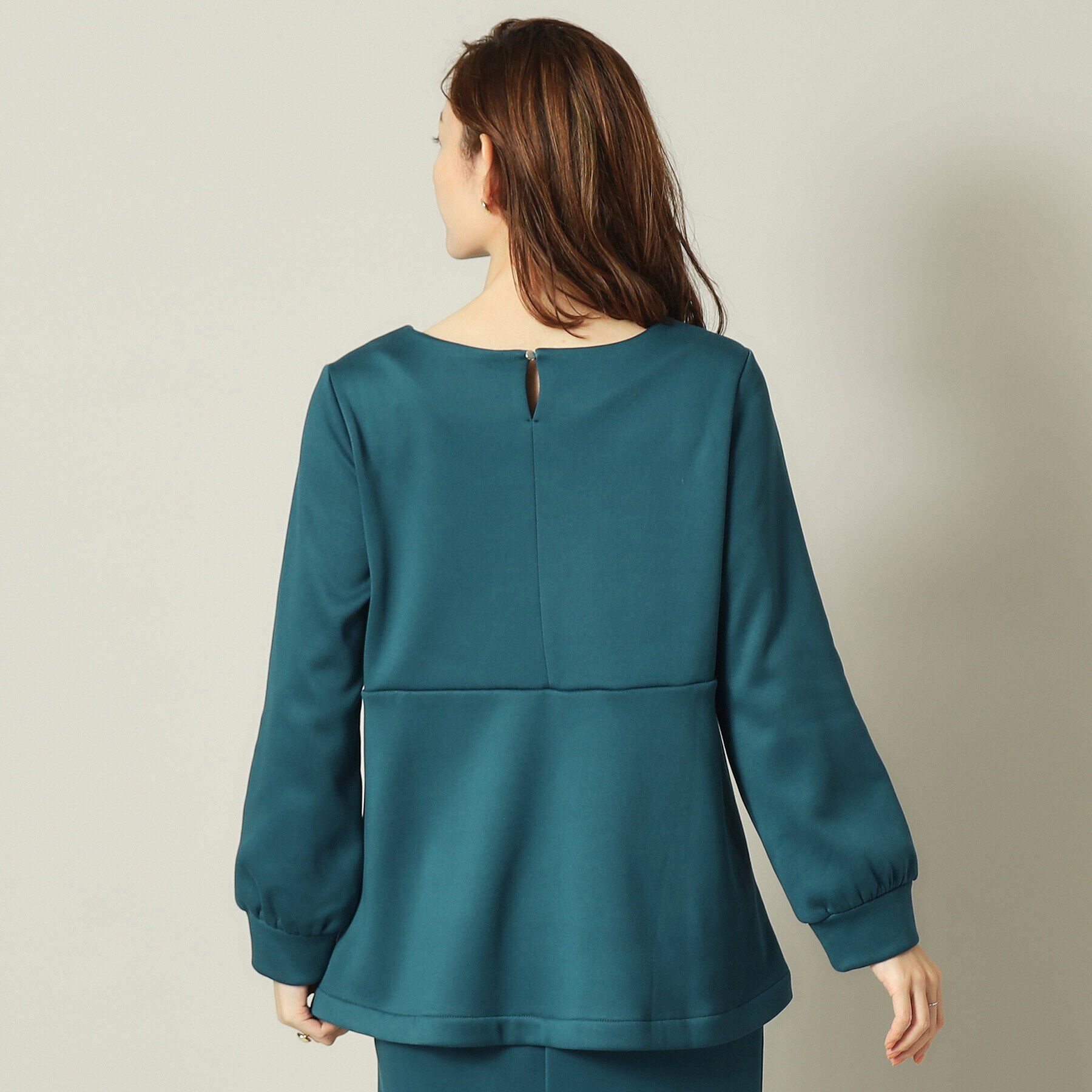 ITS&rsquo;DEMO「【手洗い可】裏起毛ペプラムプルオーバー」|Tシャツ・カットソー|