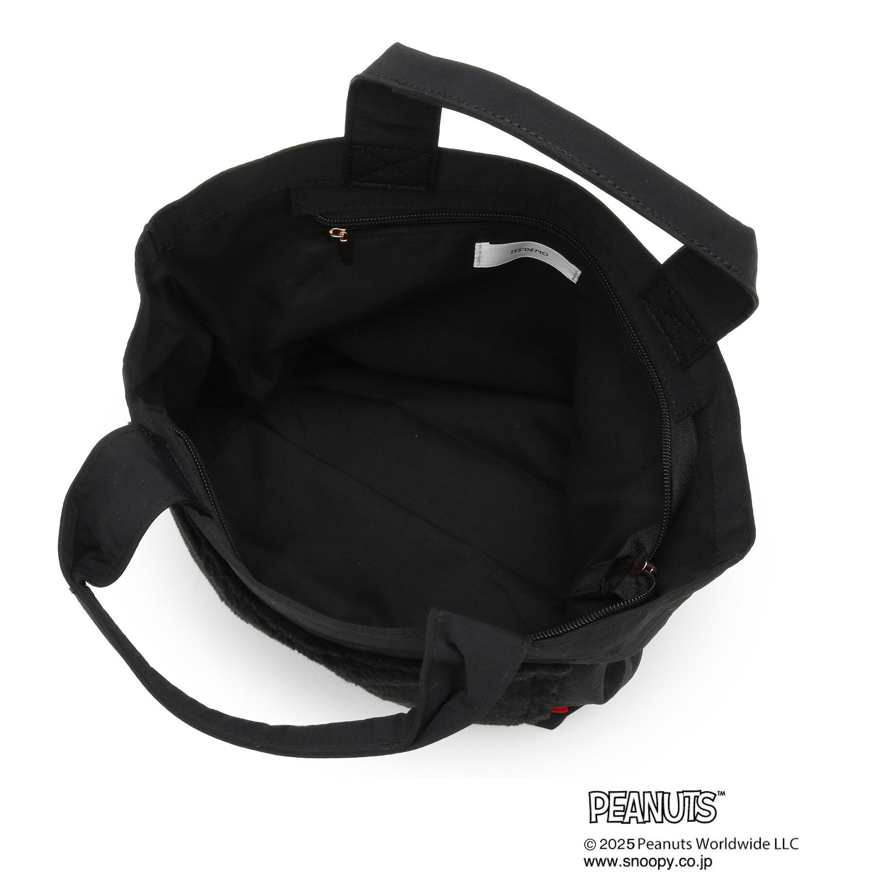 ITS&rsquo;DEMO「＜PEANUTS＞ボア切替ミニトート」|トートバッグ|