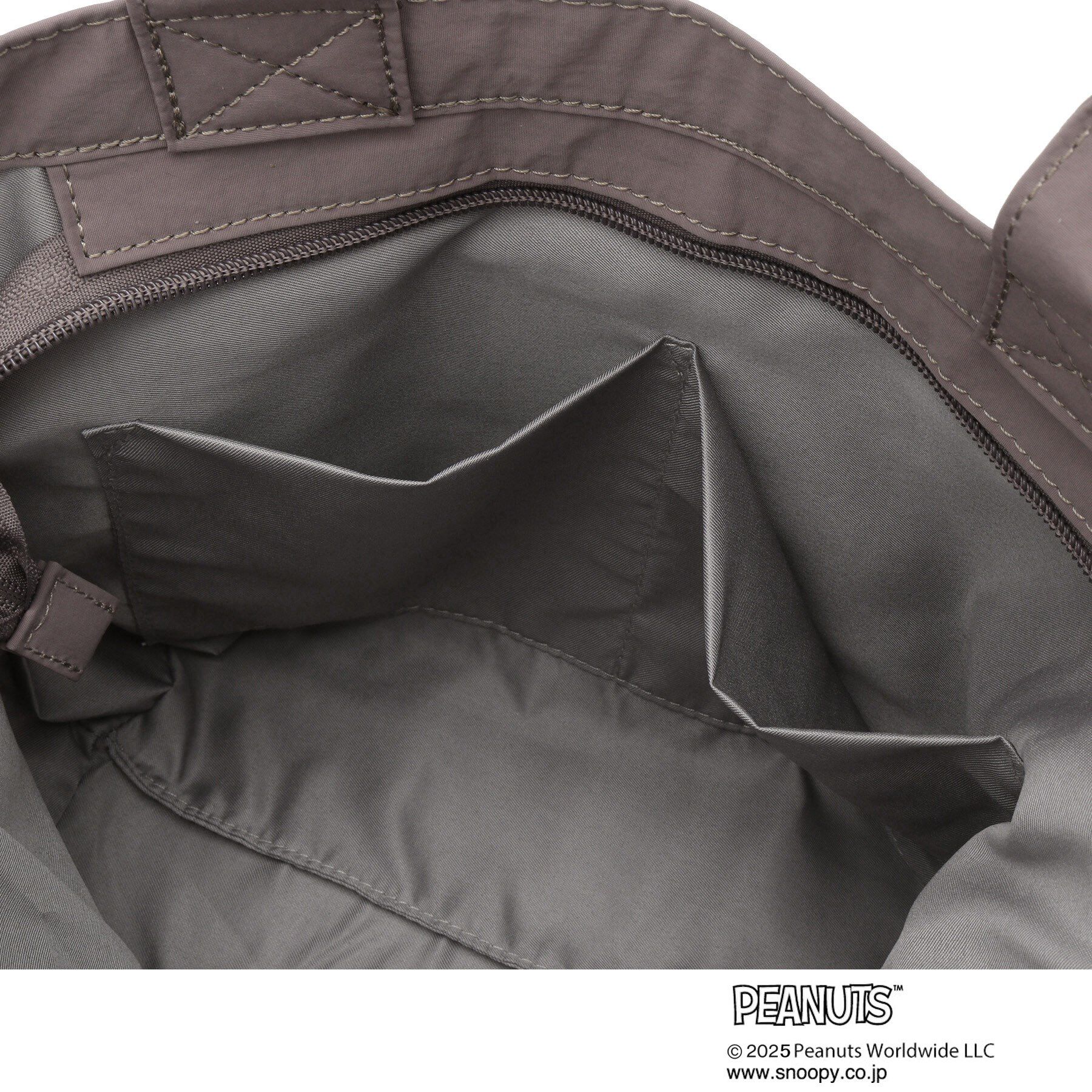 ITS&rsquo;DEMO「＜PEANUTS＞ボア切替ミニトート」|トートバッグ|