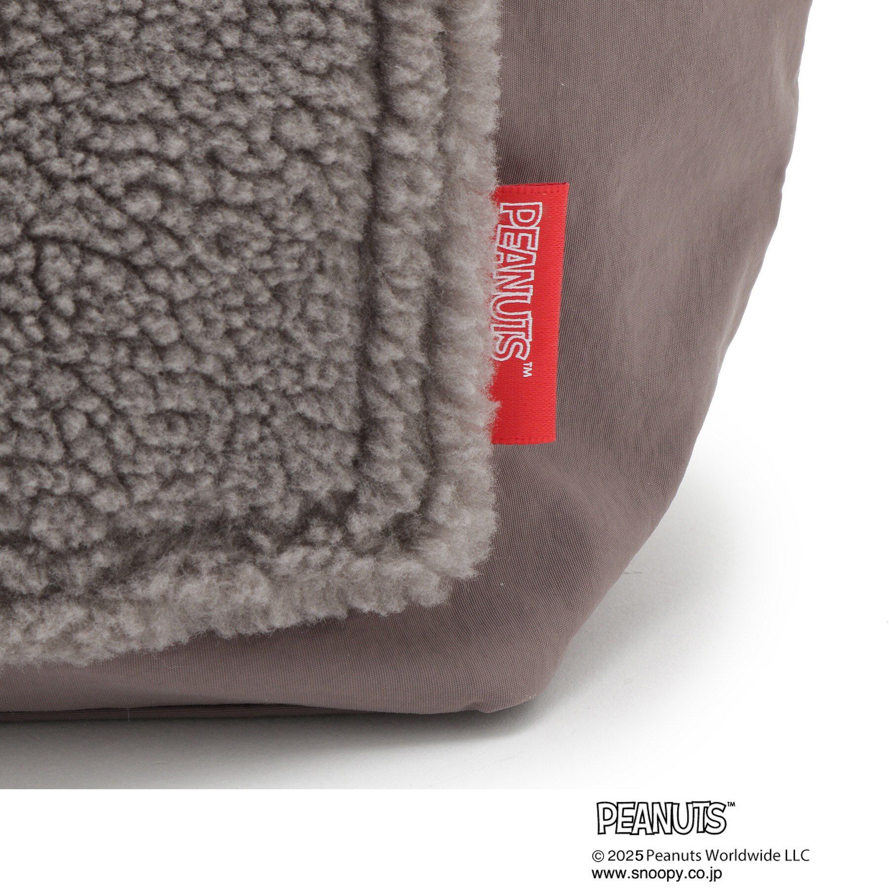 ITS&rsquo;DEMO「＜PEANUTS＞ボア切替ミニトート」|トートバッグ|