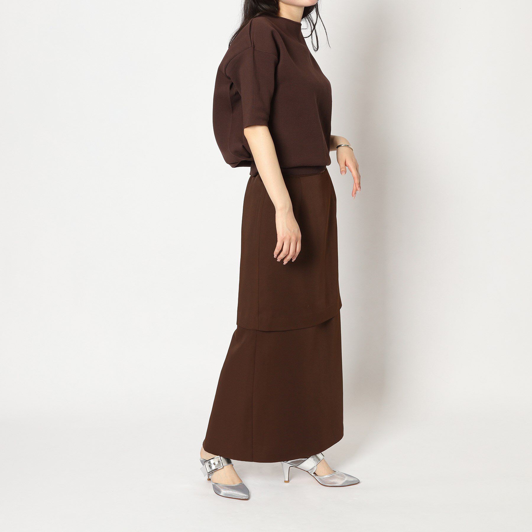 ESPERANZA「バックルベルトメッシュミュール」|パンプス|