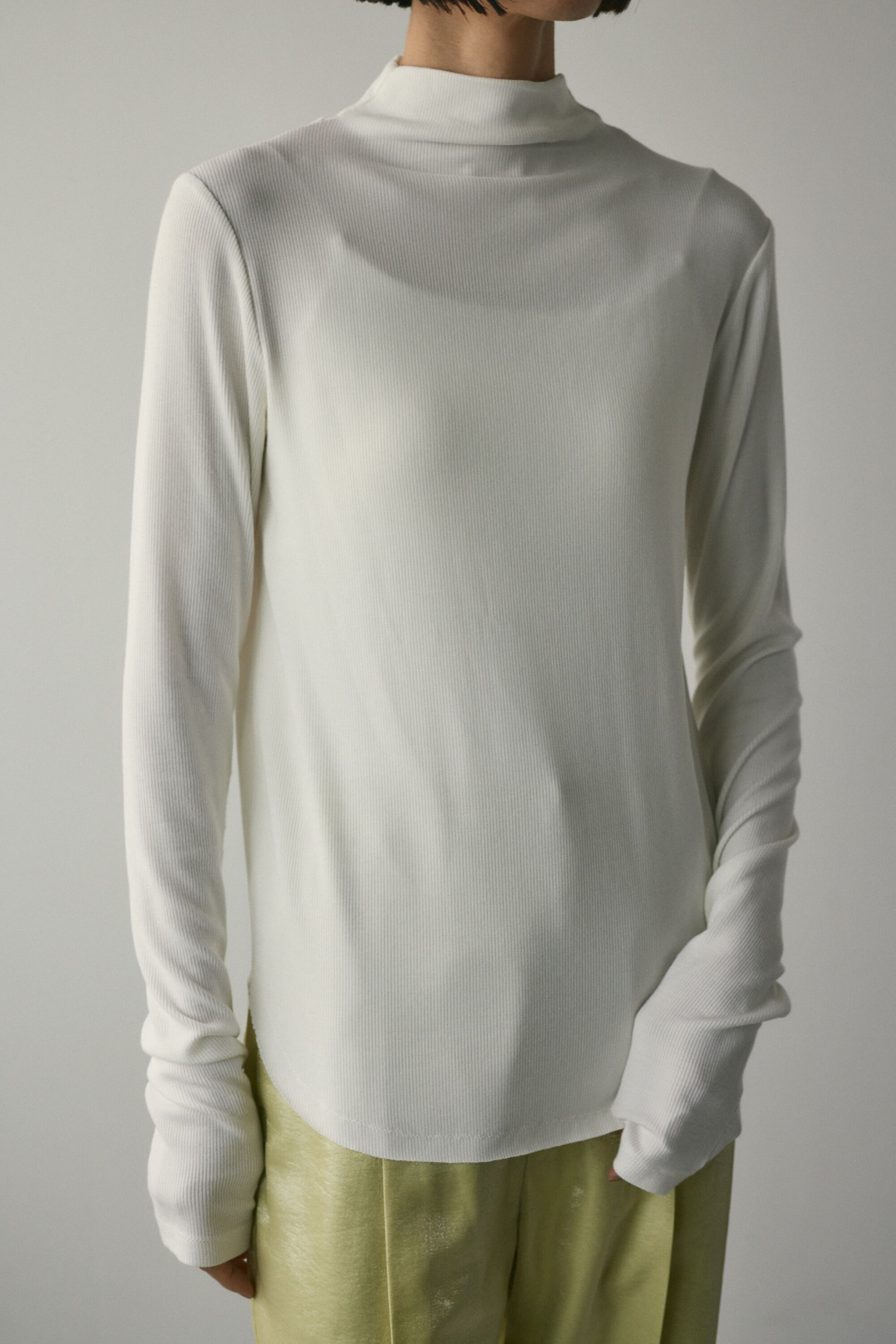 STYLEMIXER「ソフトリブハイネックトップ」|Tシャツ・カットソー|