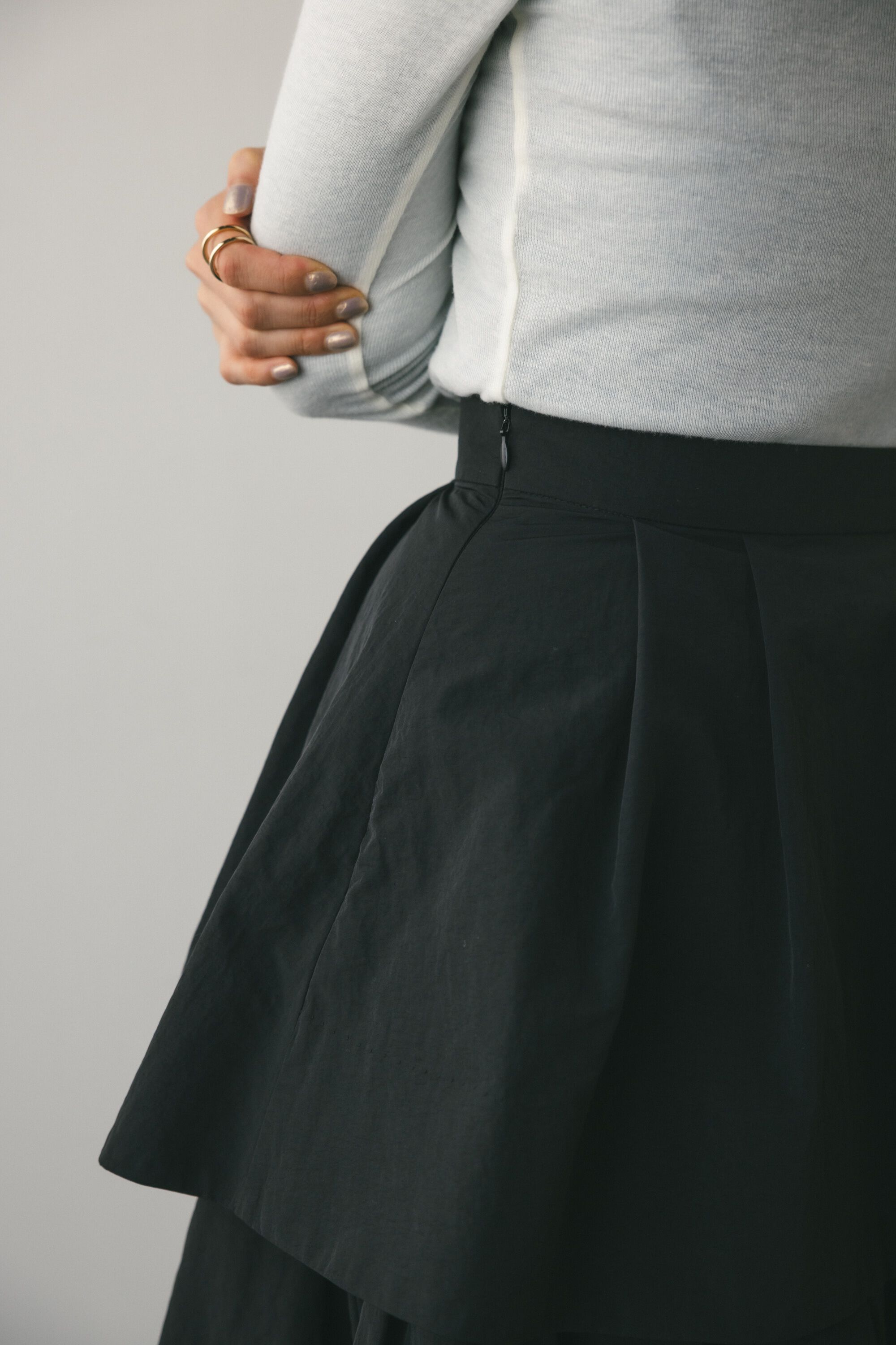 STYLEMIXER「ティアードフレアスカート」|スカート|