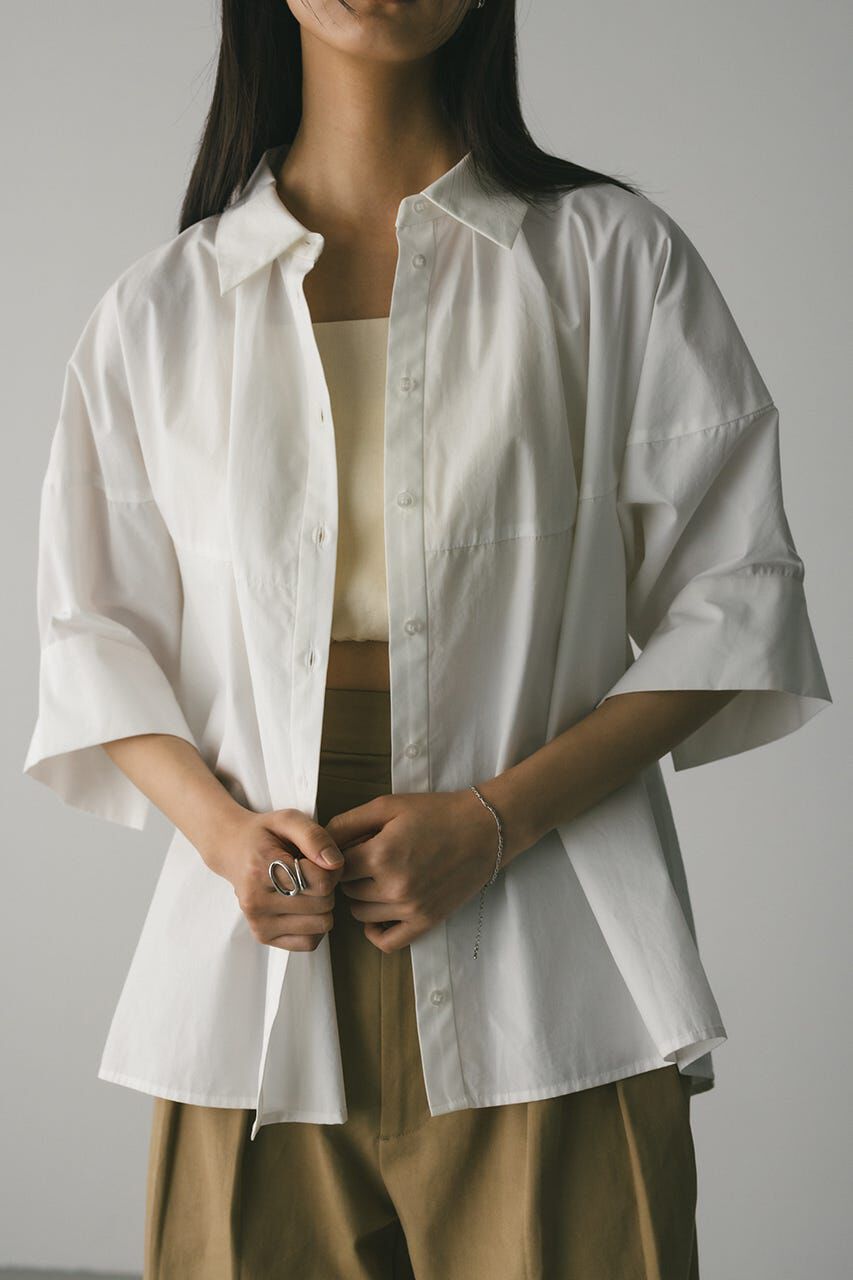 STYLEMIXER「フォルムテントラインシャツ」|シャツ・ブラウス|