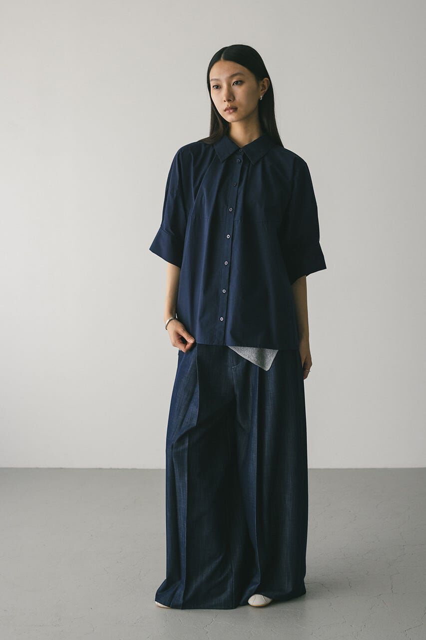 STYLEMIXER「フォルムテントラインシャツ」|シャツ・ブラウス|