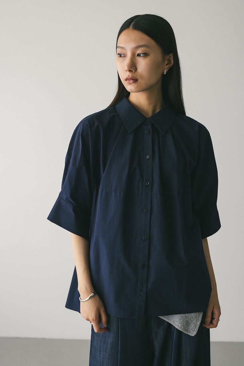 STYLEMIXER「フォルムテントラインシャツ」|シャツ・ブラウス|