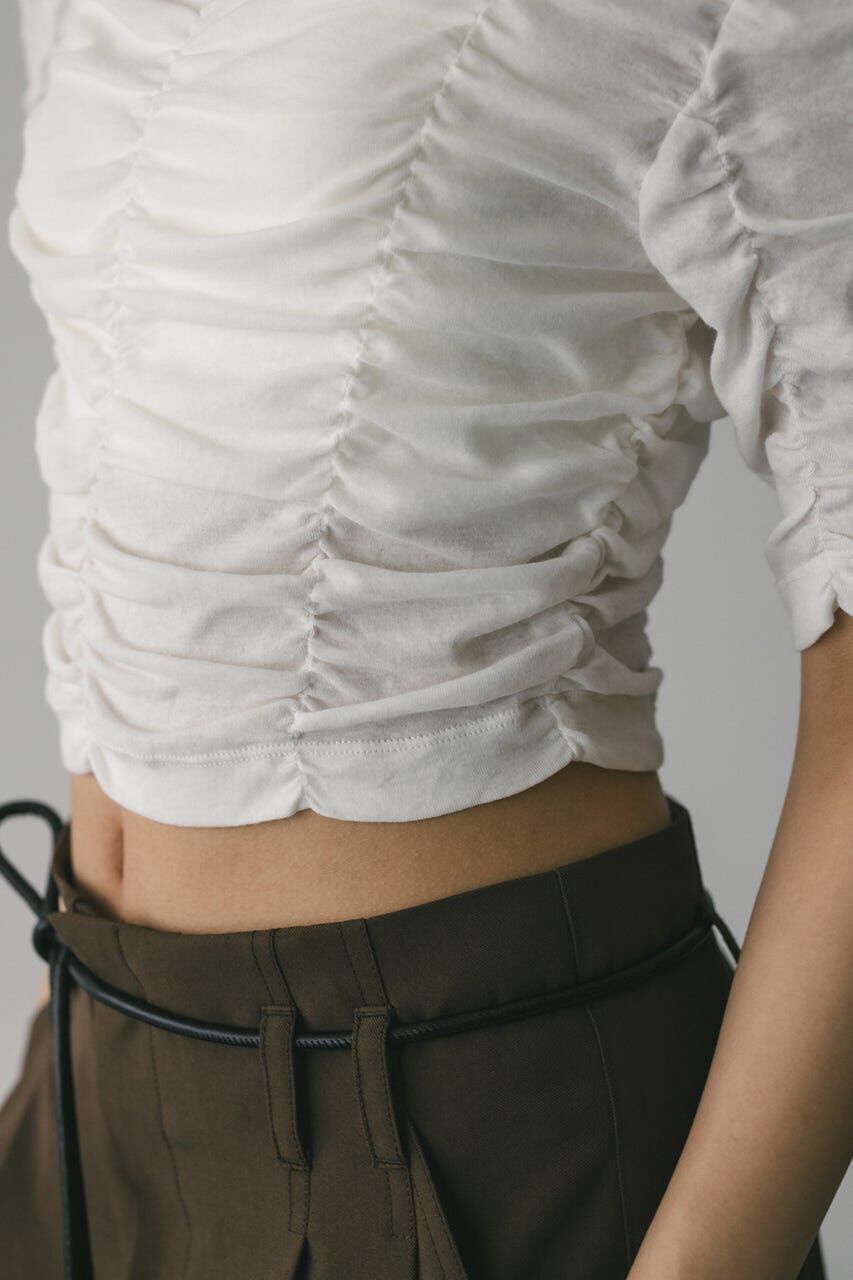 STYLEMIXER「ランダムシャーリングトップ」|Tシャツ・カットソー|