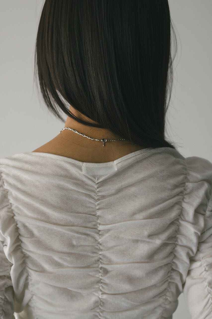 STYLEMIXER「ランダムシャーリングトップ」|Tシャツ・カットソー|