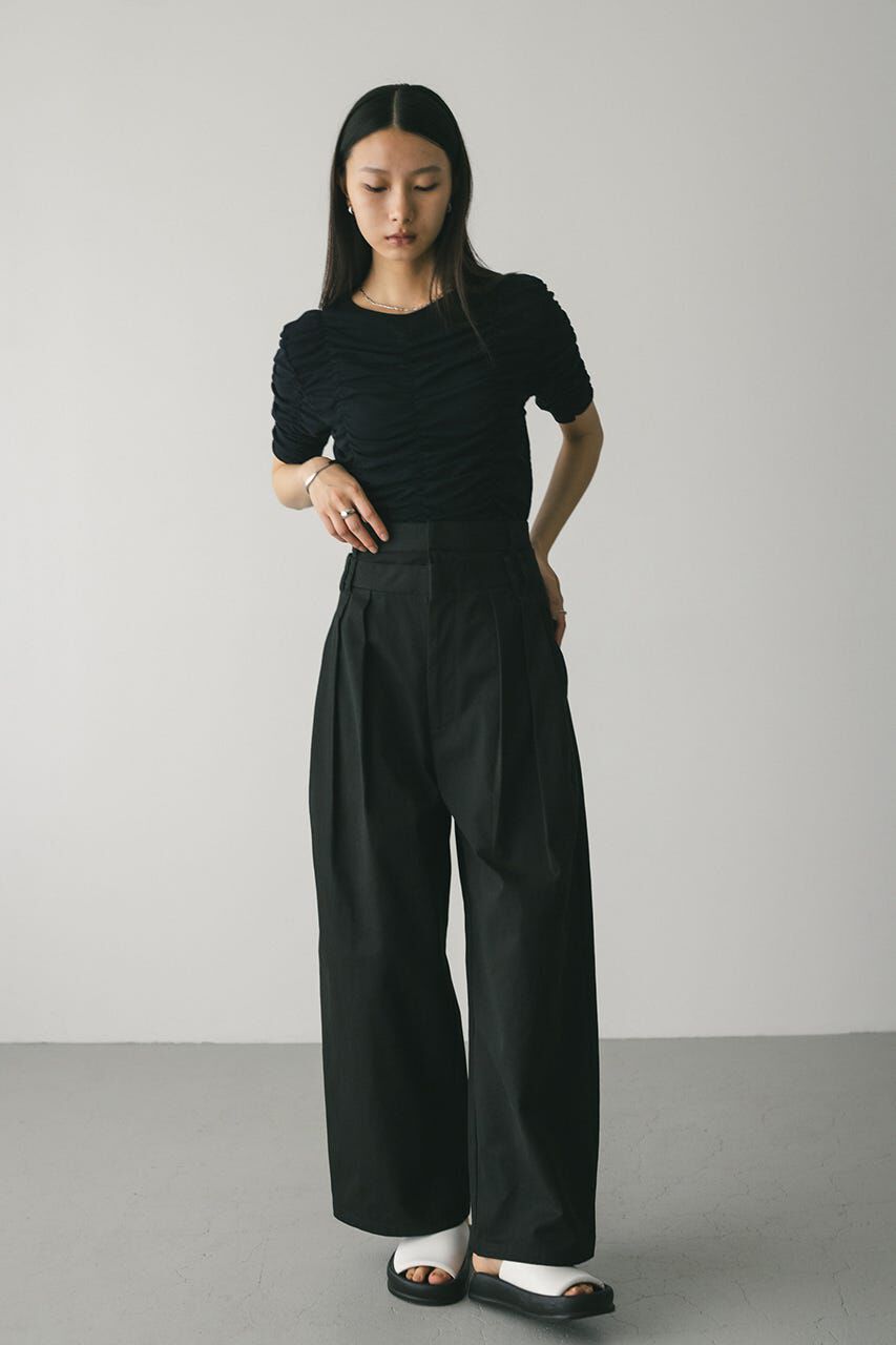 STYLEMIXER「ランダムシャーリングトップ」|Tシャツ・カットソー|