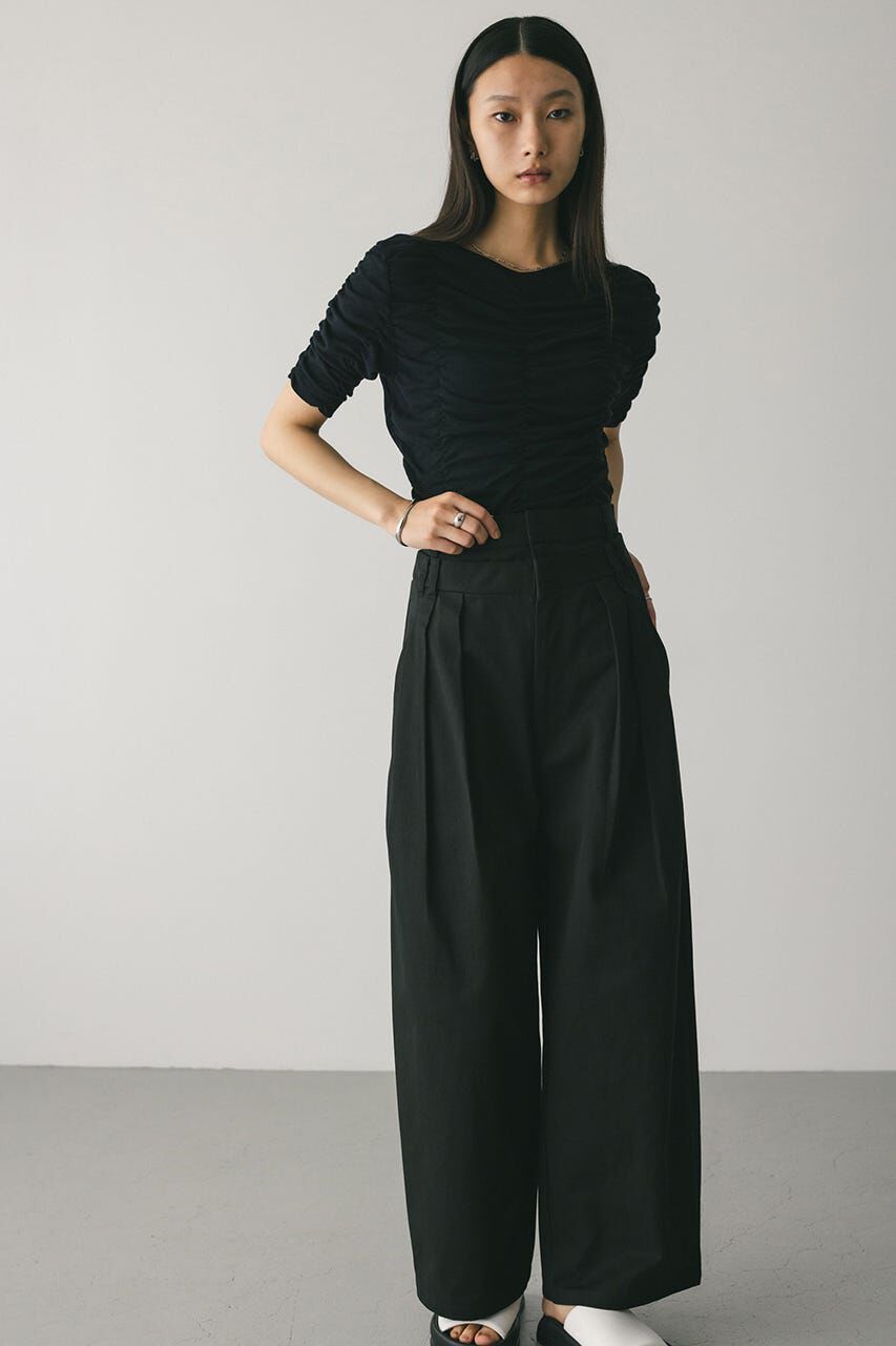 STYLEMIXER「ランダムシャーリングトップ」|Tシャツ・カットソー|